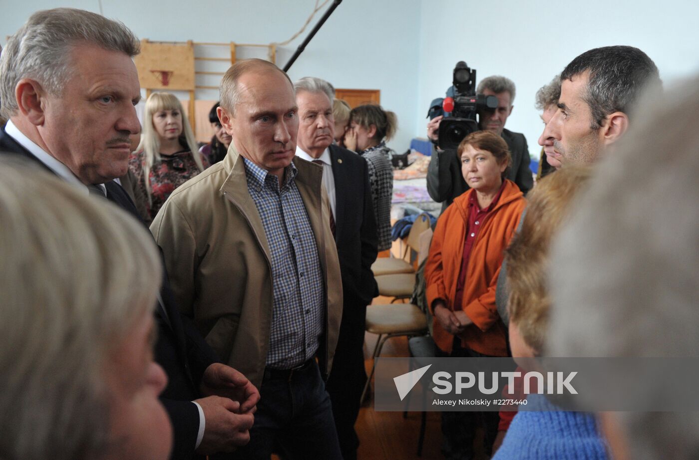 Flood-hit territory of the Jewish Autonomous Region