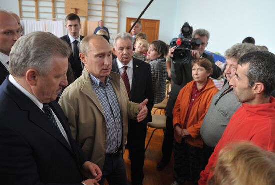 Flood-hit territory of the Jewish Autonomous Region