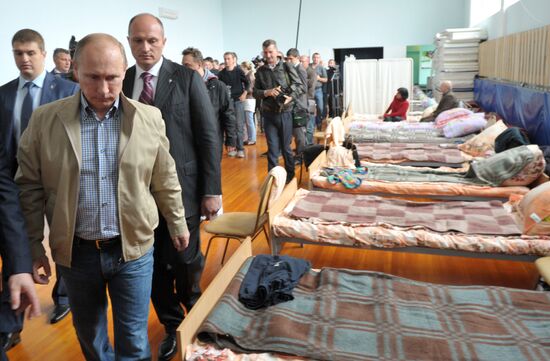 Flood-hit territory of the Jewish Autonomous Region