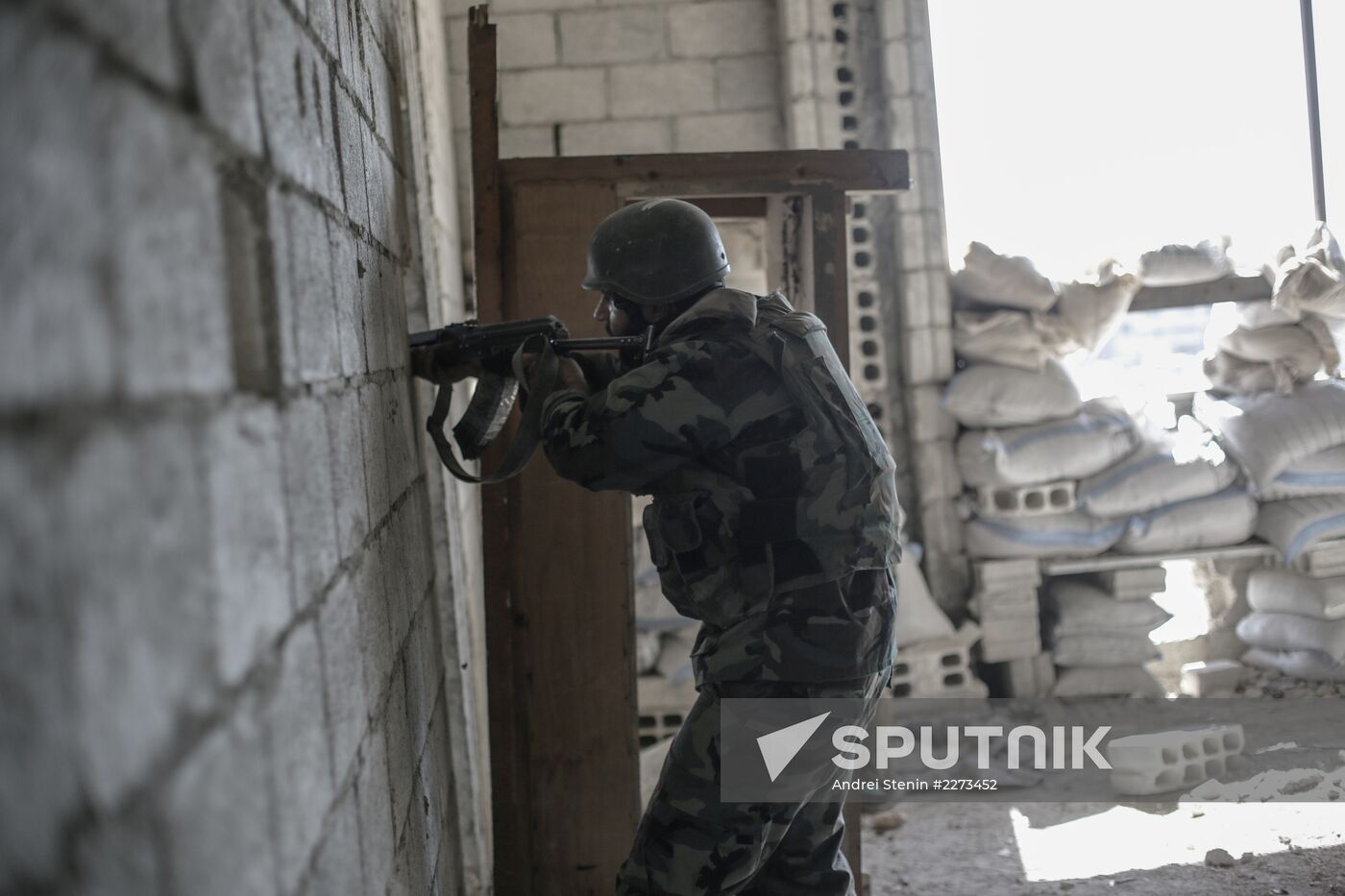 Syrian Army in Damascus outskirts