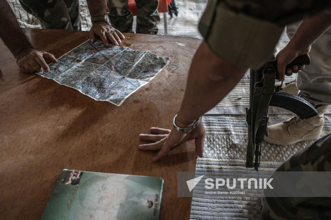 Syrian Army in Damascus outskirts