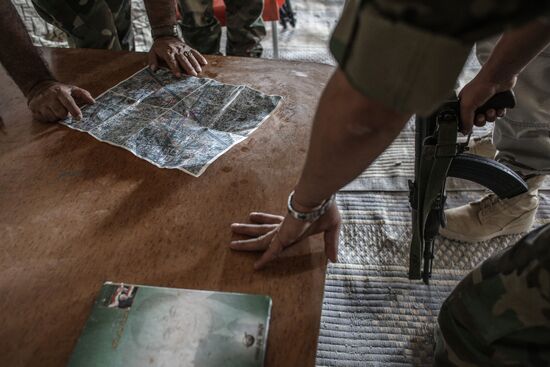 Syrian Army in Damascus outskirts