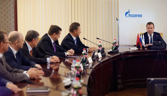 Dmitry Medvedev holds meeting on gas supply to Russia regions