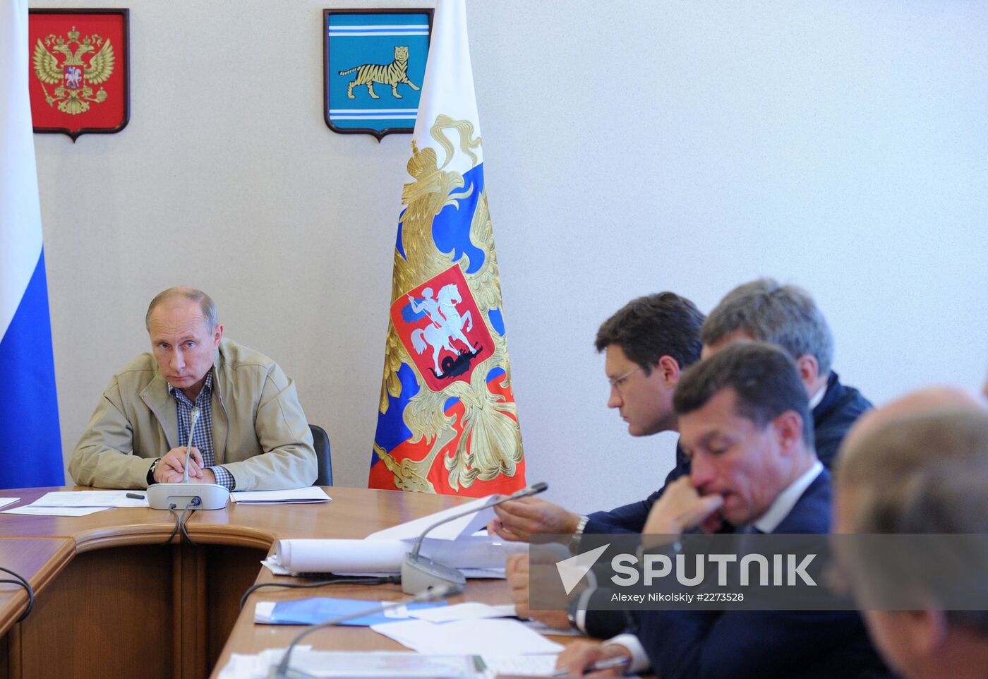 Flood-hit territory of the Jewish Autonomous Region