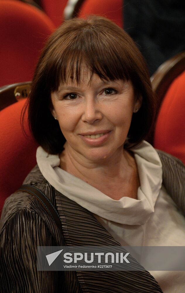 Meeting of actors of Moscow Academic Mayakovsky Theater