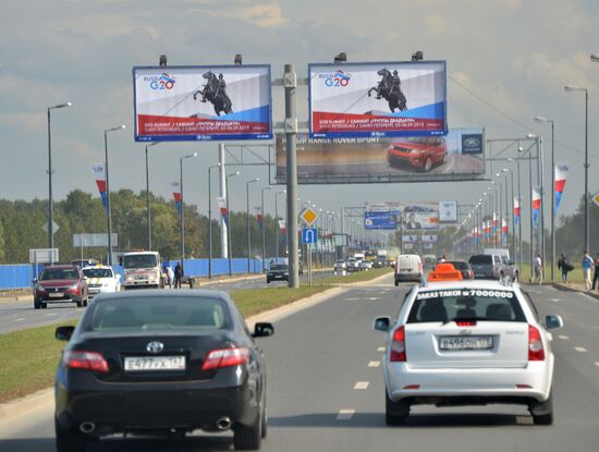 St. Petersburg prepares for G20 Leaders' Summit