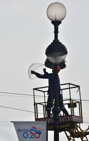 St. Petersburg prepares for G20 Leaders' Summit