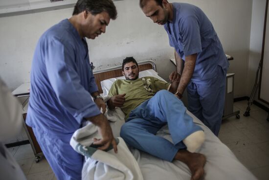 Military hospital in Damascus