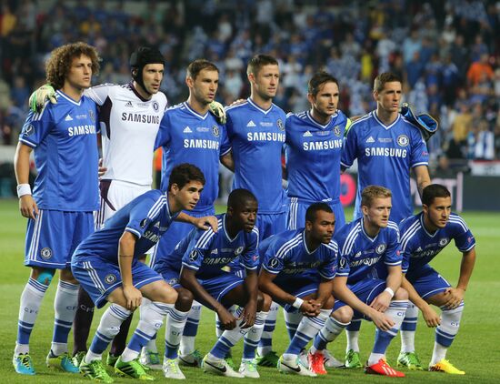 Football. 2013 UEFA Super Cup. Bayern vs. Chelsea