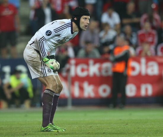 Football. 2013 UEFA Super Cup. Bayern vs. Chelsea