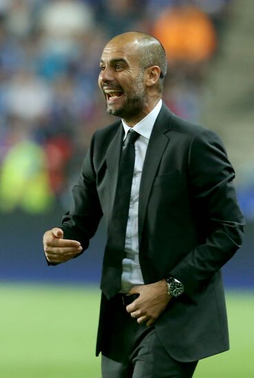 Football. 2013 UEFA Super Cup. Bayern vs. Chelsea