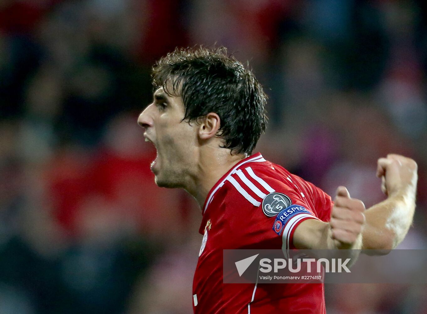 Football. 2013 UEFA Super Cup. Bayern vs. Chelsea