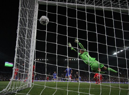 Football. 2013 UEFA Super Cup. Bayern vs. Chelsea