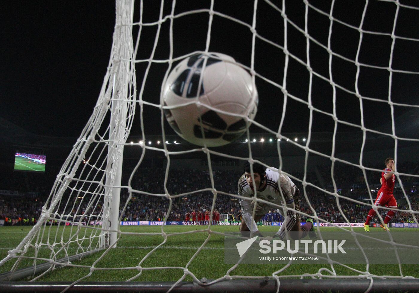 Football. 2013 UEFA Super Cup. Bayern vs. Chelsea