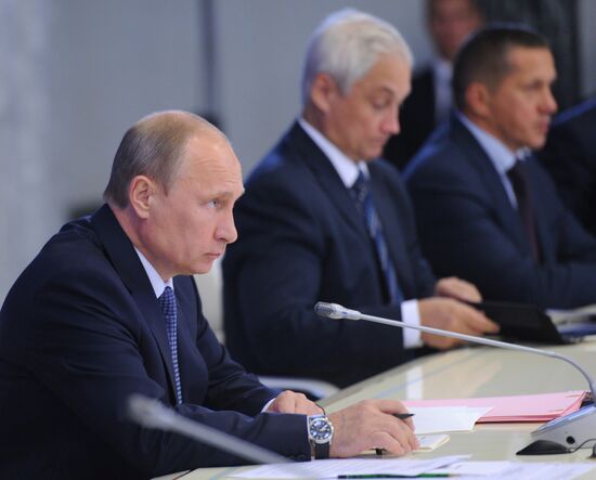 Vladimir Putin's visit to Primorye Territory. Day 3