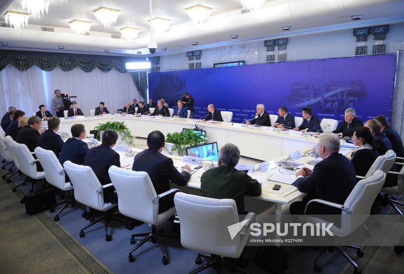 Vladimir Putin's visit to Primorye Territory. Day 3