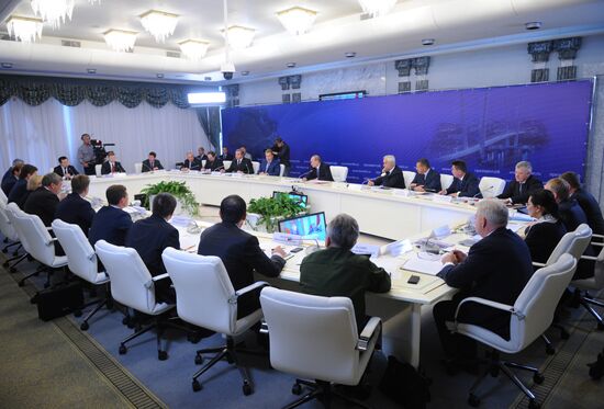 Vladimir Putin's visit to Primorye Territory. Day 3
