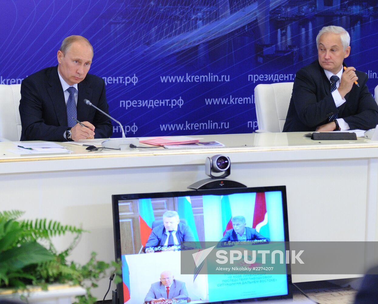 Vladimir Putin's visit to Primorye Territory. Day 3