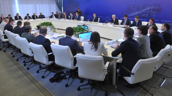 Vladimir Putin's visit to Primorye Territory. Day 3