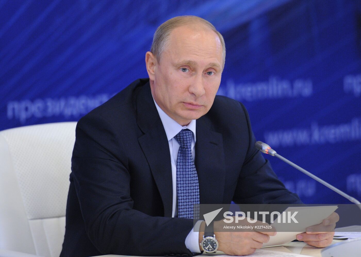 Vladimir Putin's visit to Primorye Territory. Day 3