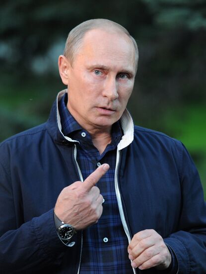 Vladimir Putin's visit to Primorye Territory. Day 3