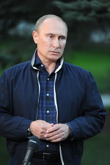 Vladimir Putin's visit to Primorye Territory. Day 3