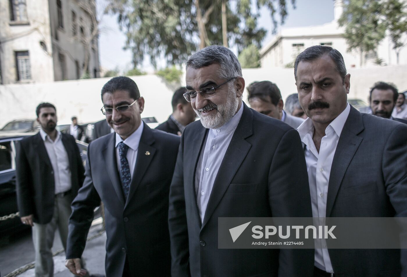 Alaeddin Boroujerdi arrived in Damascus