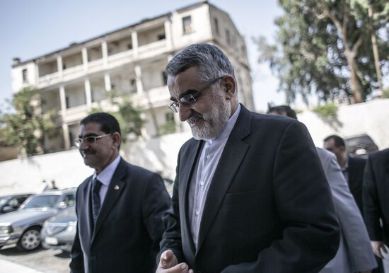 Alaeddin Boroujerdi arrived in Damascus