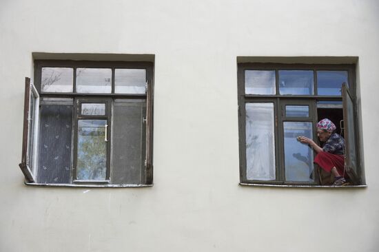 Single pensioners in Moscow