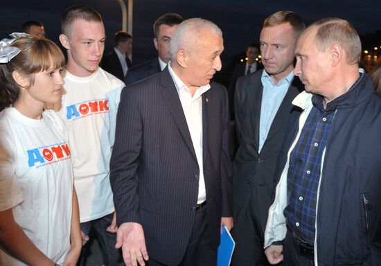 Vladimir Putin's visit to Primorye Territory. Day 3