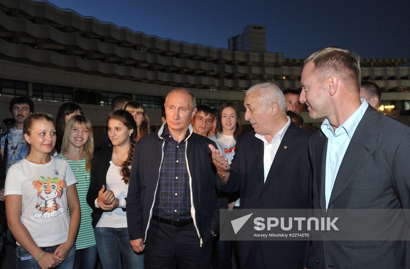 Vladimir Putin's visit to Primorye Territory. Day 3