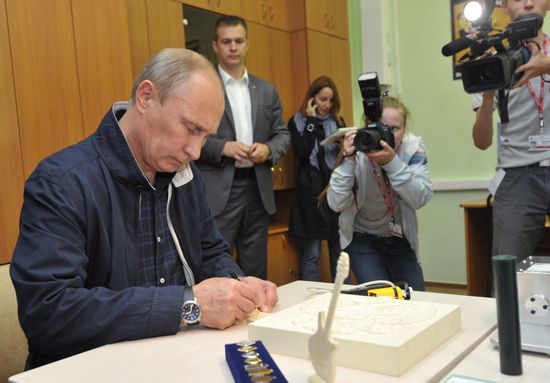 Vladimir Putin's visit to Primorye Territory. Day 3