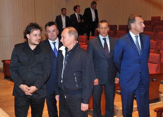 Vladimir Putin's visit to Primorye Territory. Day 3