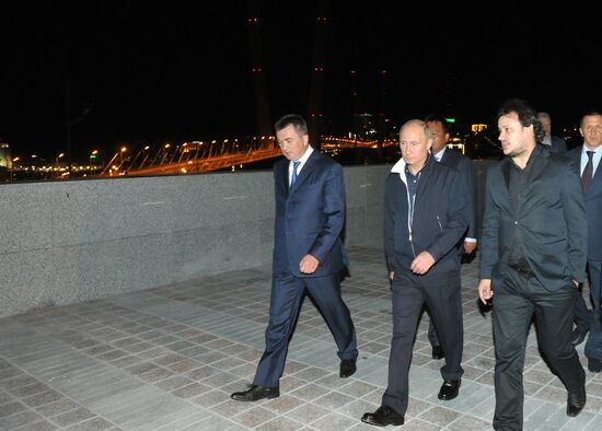 Vladimir Putin's visit to Primorye Territory. Day 3