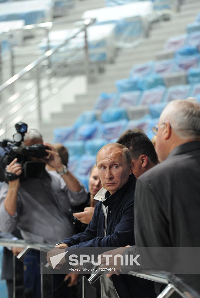 Vladimir Putin's visit to Primorye Territory. Day 3
