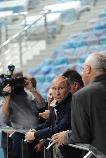 Vladimir Putin's visit to Primorye Territory. Day 3