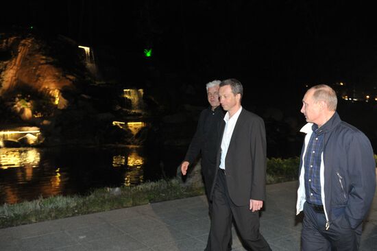 Vladimir Putin's visit to Primorye Territory. Day 3