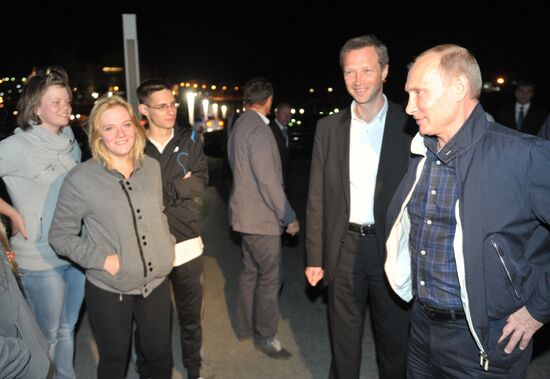 Vladimir Putin's visit to Primorye Territory. Day 3