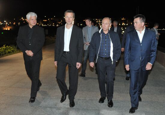 Vladimir Putin's visit to Primorye Territory. Day 3