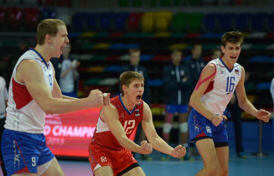 Volleyball World Youth Championship. Russia vs. France