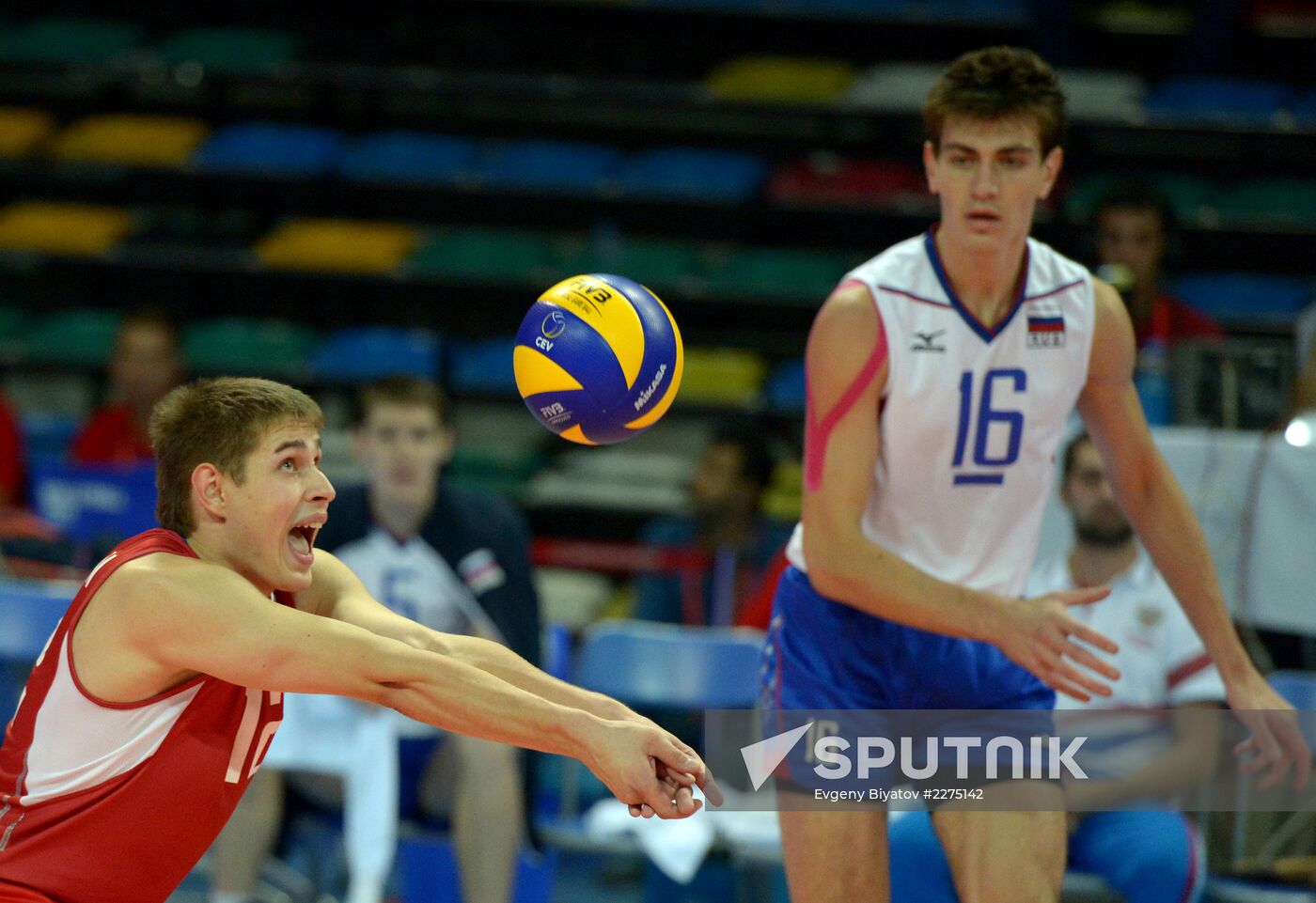 Volleyball World Youth Championship. Russia vs. France