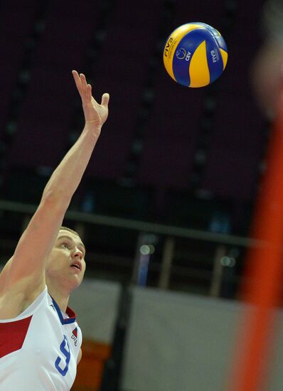 Volleyball World Youth Championship. Russia vs. France