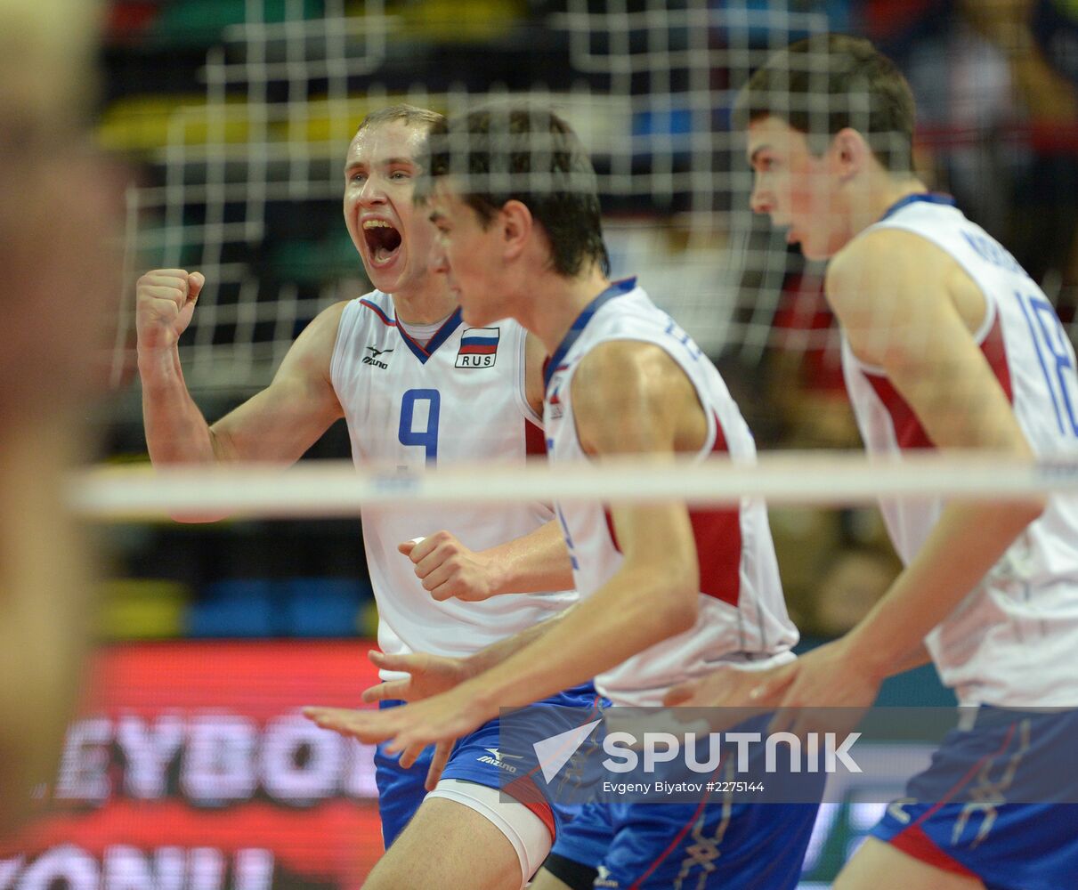 Volleyball World Youth Championship. Russia vs. France