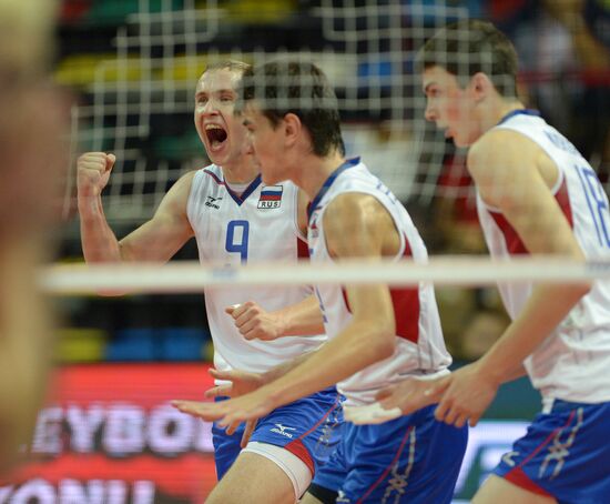 Volleyball World Youth Championship. Russia vs. France