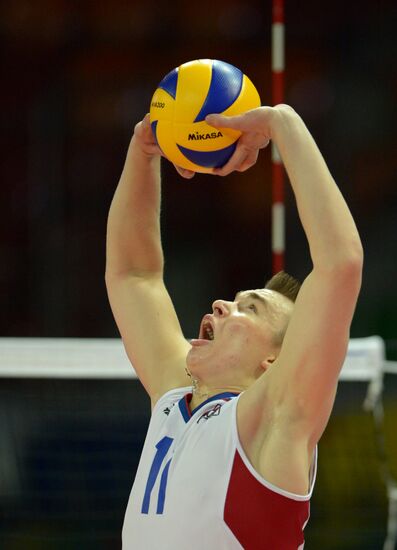 Volleyball World Youth Championship. Russia vs. France