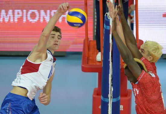 Volleyball World Youth Championship. Russia vs. France