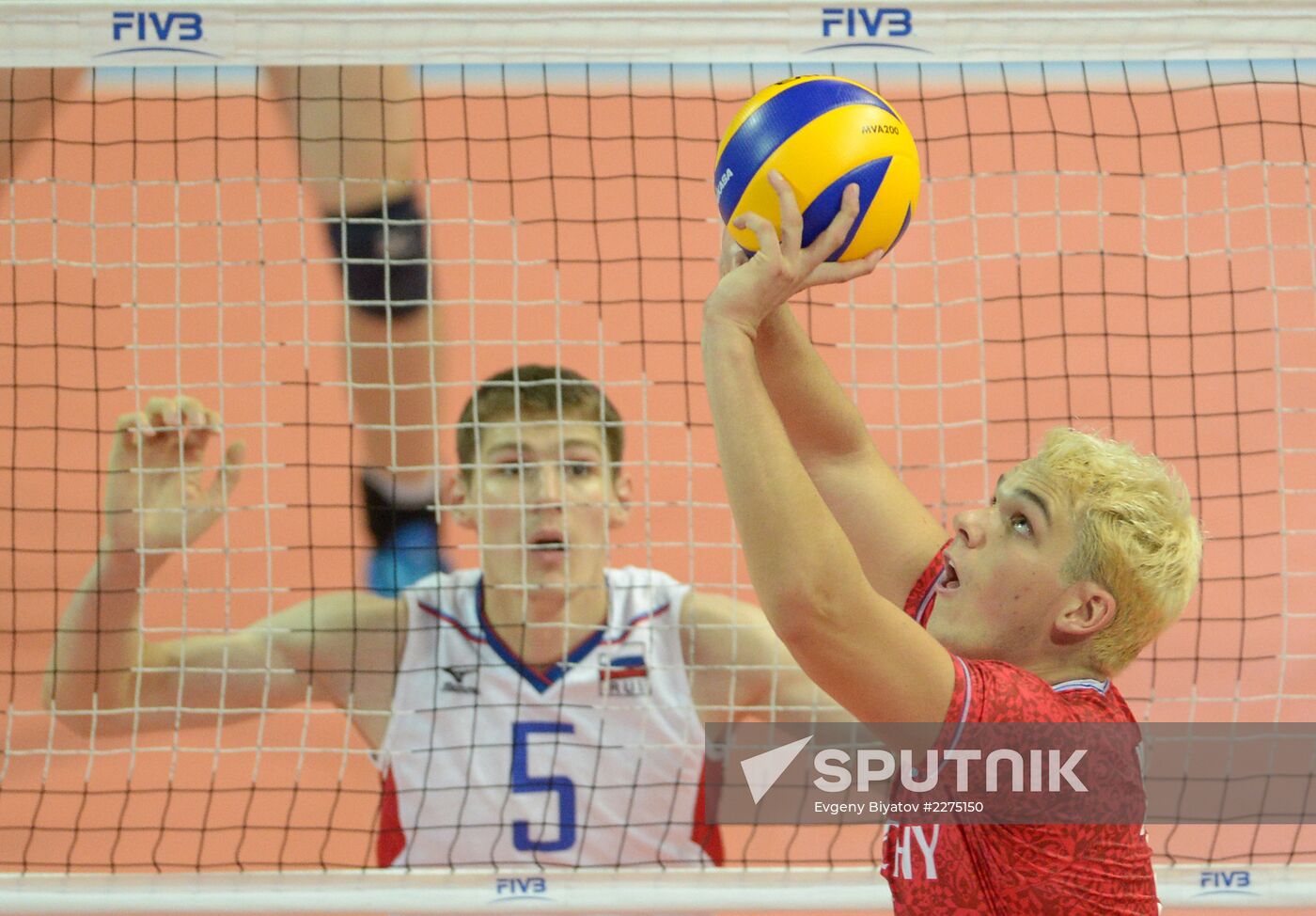 Volleyball World Youth Championship. Russia vs. France