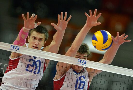Volleyball World Youth Championship. Russia vs. France