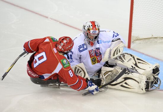 Sledge hockey. Four Nations Tournament. Match for 3rd place