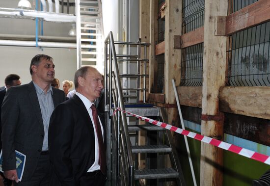 Vladimir Putin's visit to Primorye Territory. Day 3